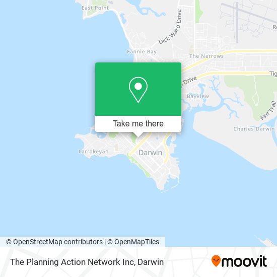 The Planning Action Network Inc map