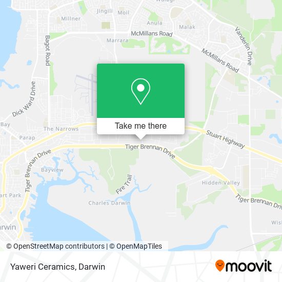 Yaweri Ceramics map