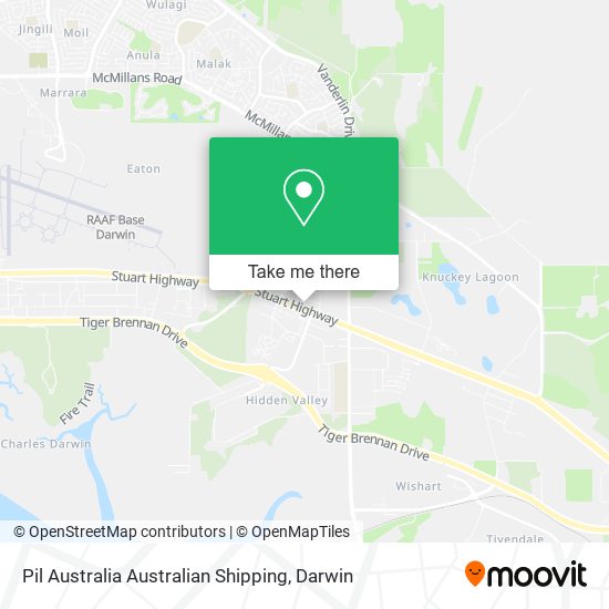 Pil Australia Australian Shipping map