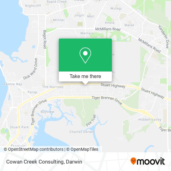 Cowan Creek Consulting map