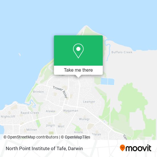 North Point Institute of Tafe map