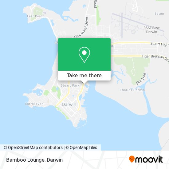 Bamboo Lounge map