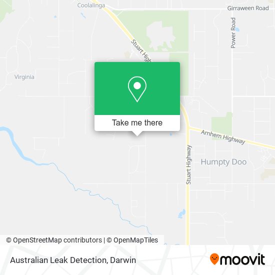 Australian Leak Detection map