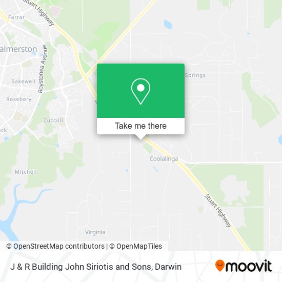 J & R Building John Siriotis and Sons map