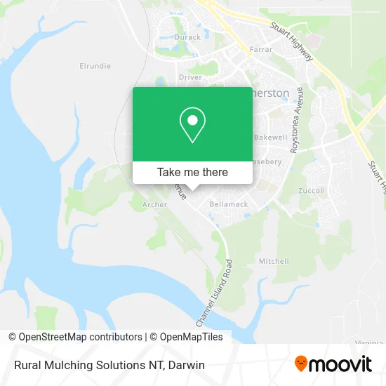 Mapa Rural Mulching Solutions NT