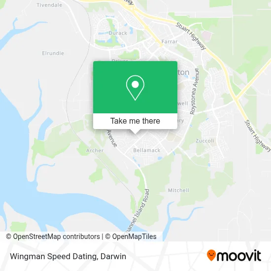 Mapa Wingman Speed Dating