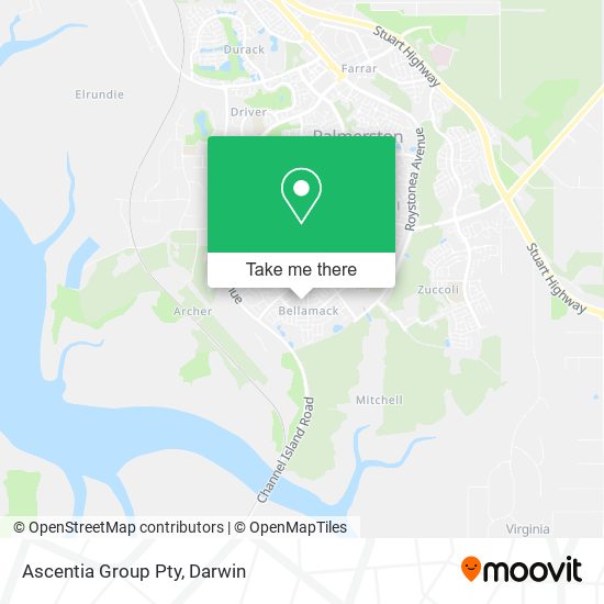 Ascentia Group Pty map
