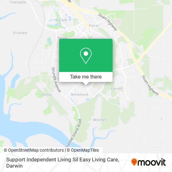 Support Independent Living Sil Easy Living Care map