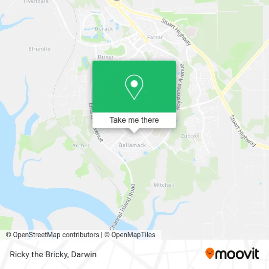 Mapa Ricky the Bricky