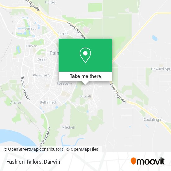 Fashion Tailors map