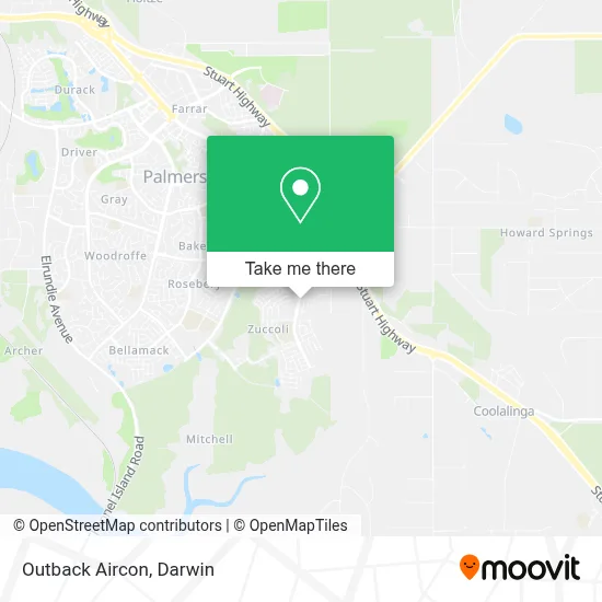 Mapa Outback Aircon