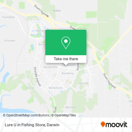 Lure U in Fishing Store map