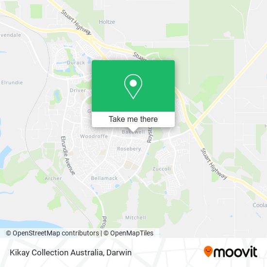 Kikay Collection Australia map