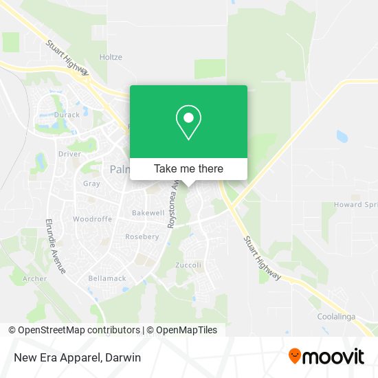 New Era Apparel map