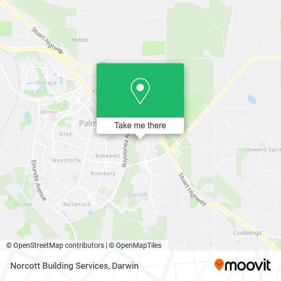 Norcott Building Services map