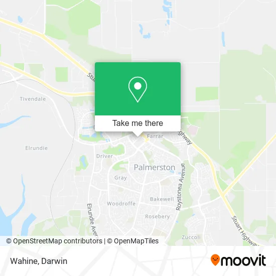 Wahine map