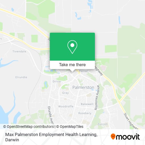 Max Palmerston Employment Health Learning map