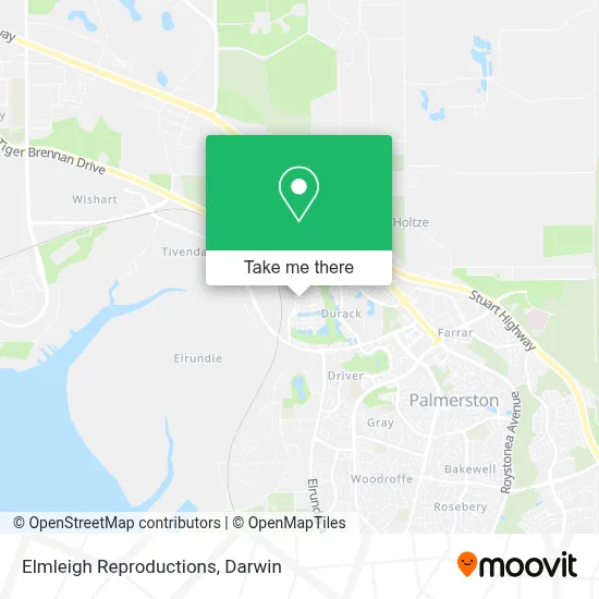 Mapa Elmleigh Reproductions