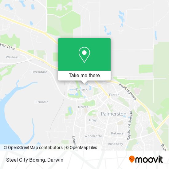 Steel City Boxing map