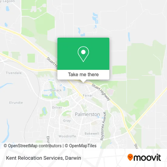 Mapa Kent Relocation Services