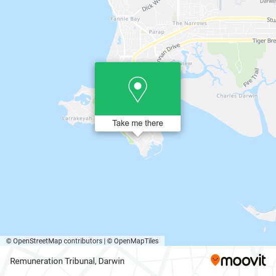 Remuneration Tribunal map