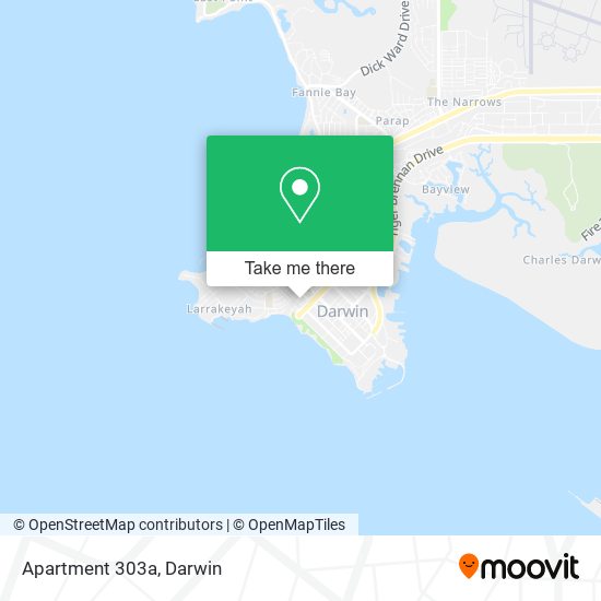 Apartment 303a map