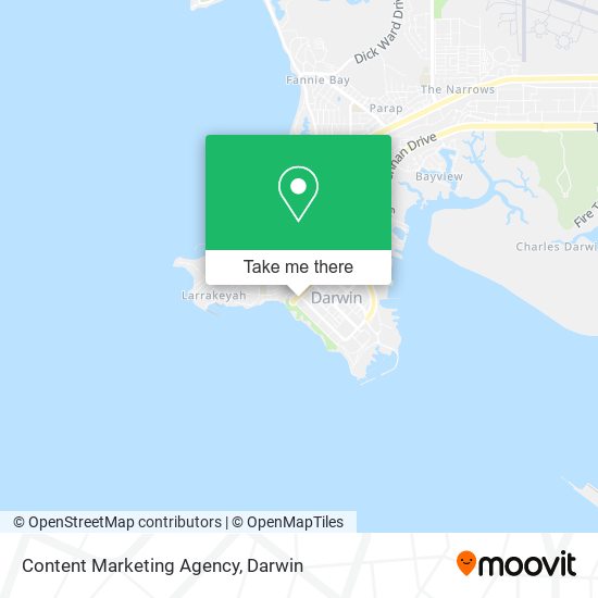 Content Marketing Agency map