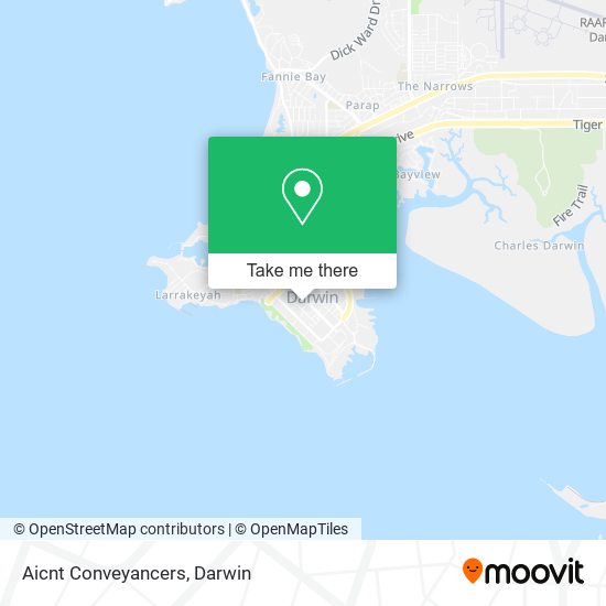 Aicnt Conveyancers map