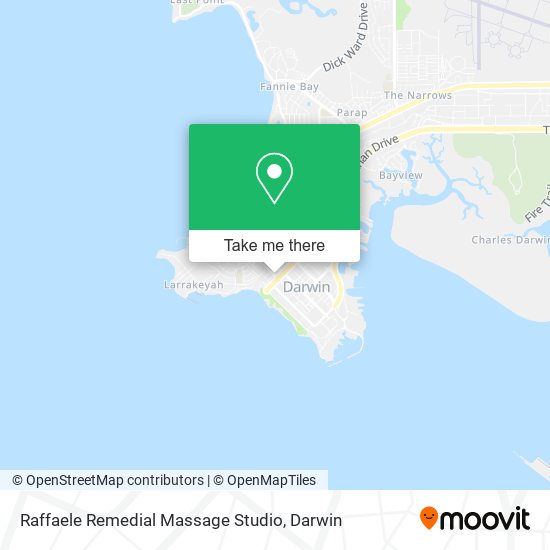 Raffaele Remedial Massage Studio map