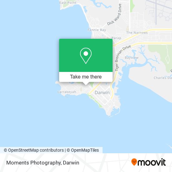 Moments Photography map