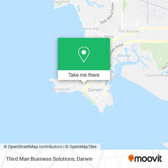 Third Man Business Solutions map