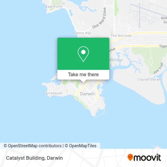 Mapa Catalyst Building