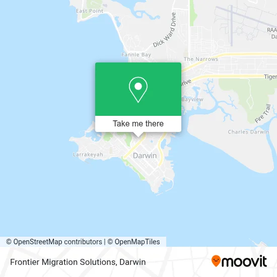 Mapa Frontier Migration Solutions