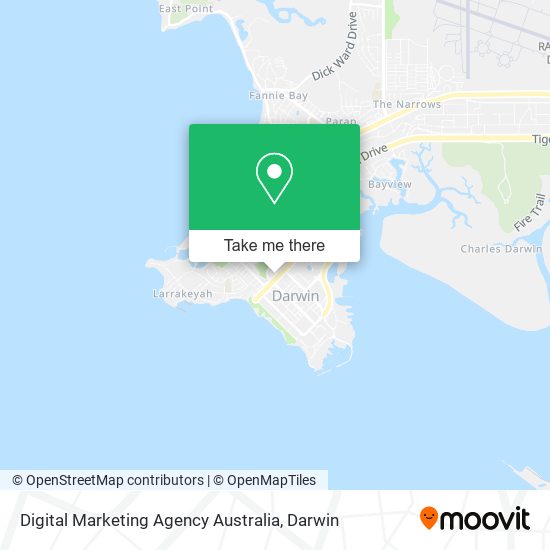 Digital Marketing Agency Australia map