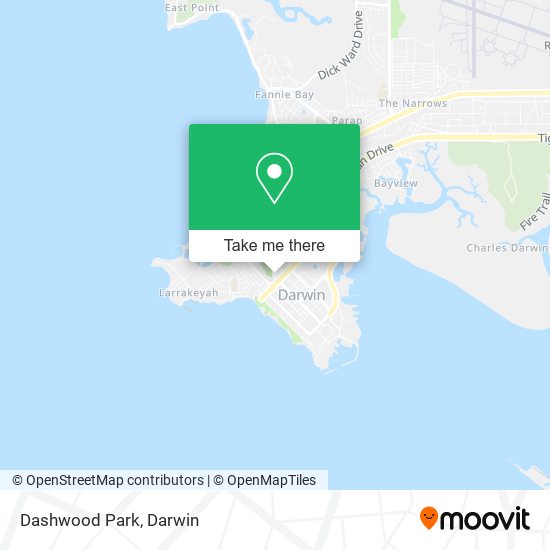 Dashwood Park map