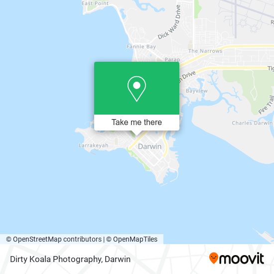 Dirty Koala Photography map