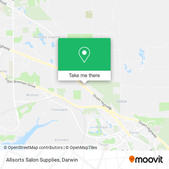 Allsorts Salon Supplies map