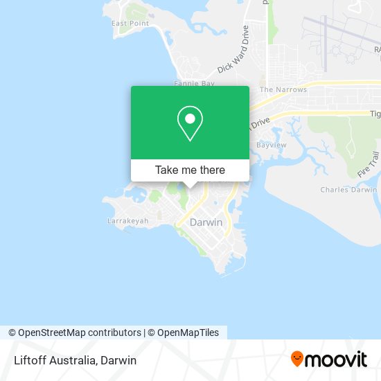 Liftoff Australia map