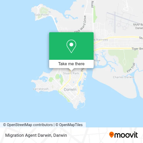 Mapa Migration Agent Darwin