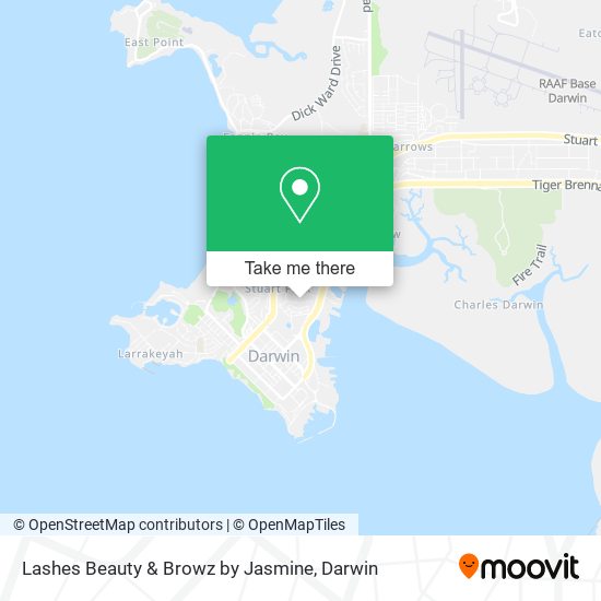 Lashes Beauty & Browz by Jasmine map