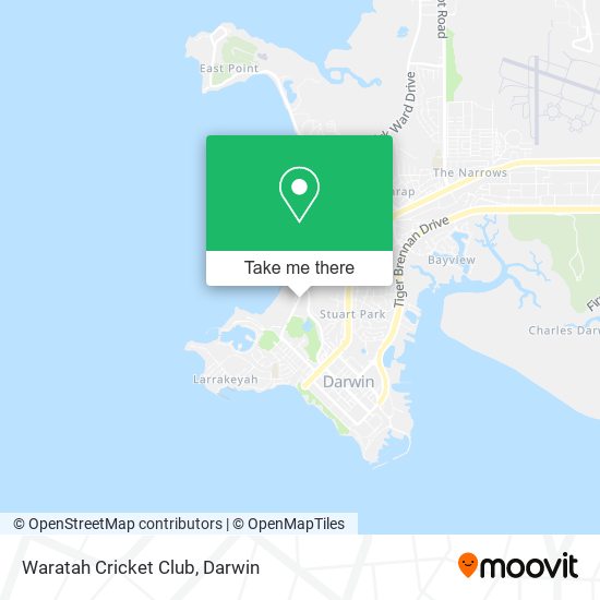 Waratah Cricket Club map