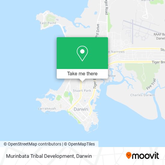Murinbata Tribal Development map