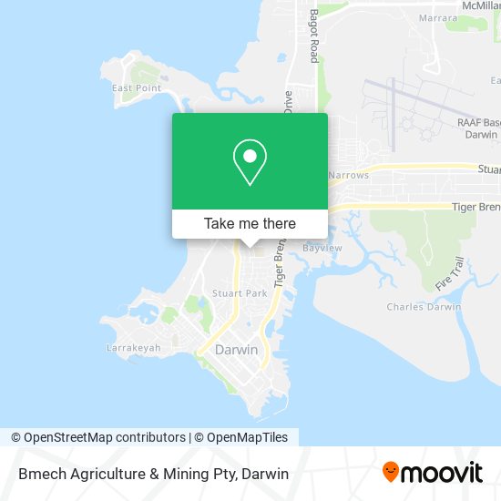 Bmech Agriculture & Mining Pty map