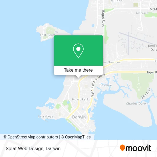 Splat Web Design map