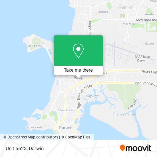 Unit 5623 map
