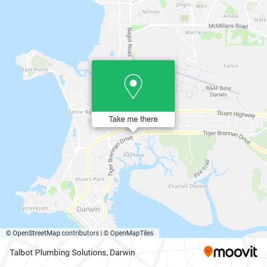 Talbot Plumbing Solutions map