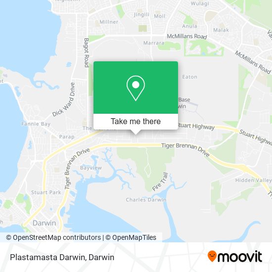 Plastamasta Darwin map
