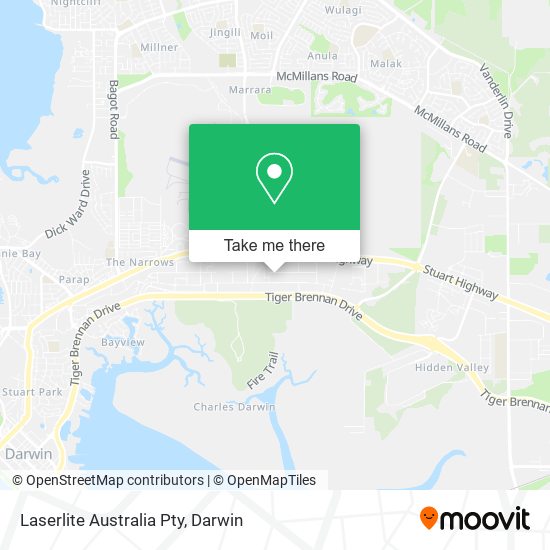 Laserlite Australia Pty map