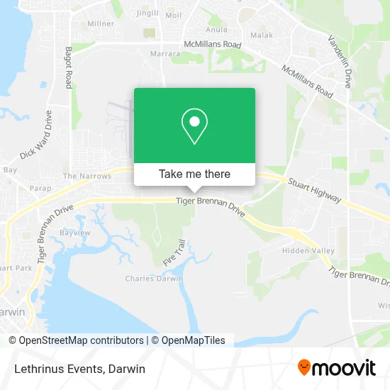 Mapa Lethrinus Events