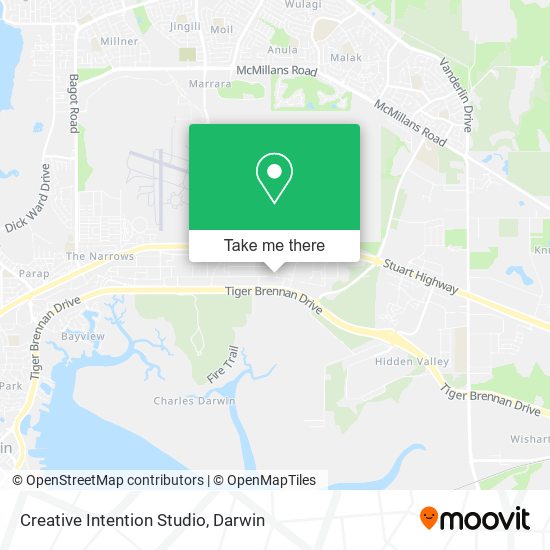 Creative Intention Studio map